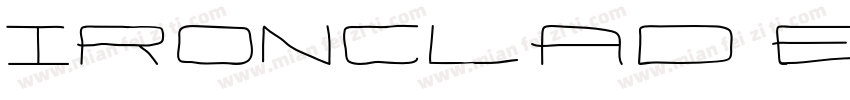 Ironclad Expanded Regular字体转换
